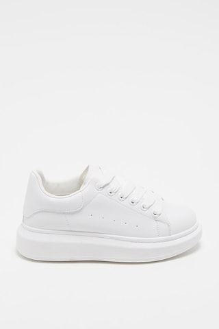 Baskets compensées - Blanc