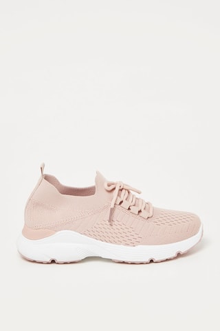 Baskets - Rose clair et blanc