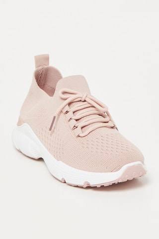 Baskets - Rose clair et blanc