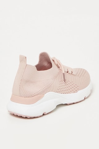 Baskets - Rose clair et blanc