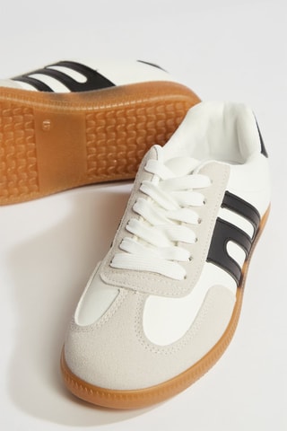 Baskets - Blanc et noir