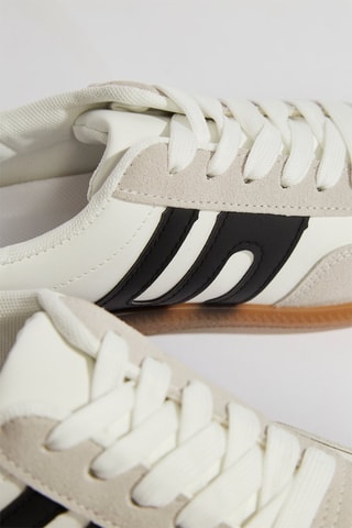 Baskets - Blanc et noir