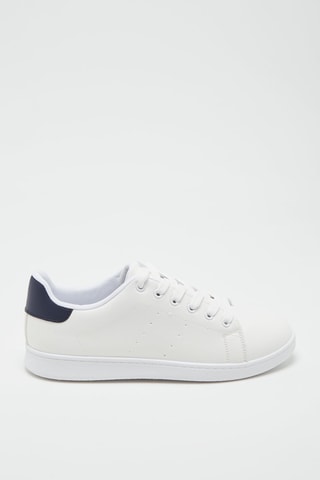Baskets - Blanc et bleu marine