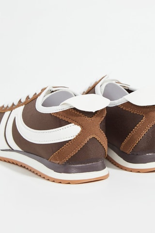 Baskets - Marron et blanc