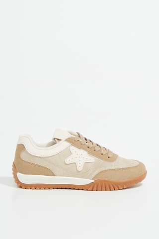 Baskets - Kaki et beige