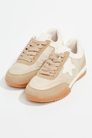 Baskets - Kaki et beige
