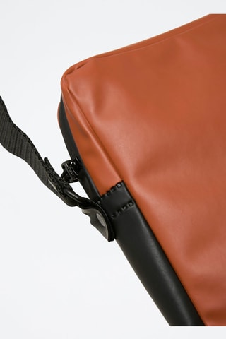 Sac bandoulière - Orange et noir
