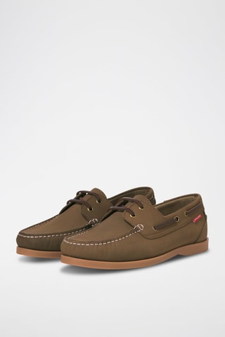 Mocassins en nubuck - Marron