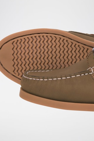 Mocassins en nubuck - Marron