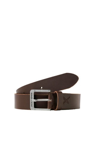 Ceinture en cuir de buffle - Marron