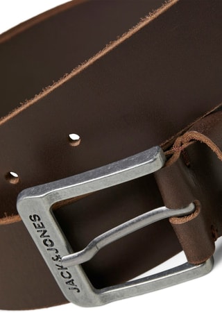 Ceinture en cuir de buffle - Marron