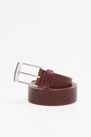 Ceinture en cuir - Marron