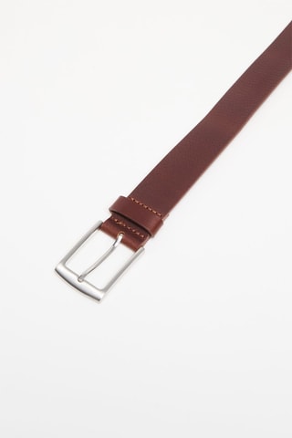 Ceinture en cuir - Marron