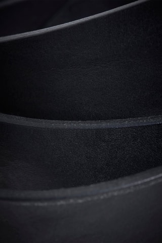 Ceinture en cuir - Noir
