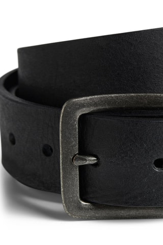 Ceinture en cuir - Noir