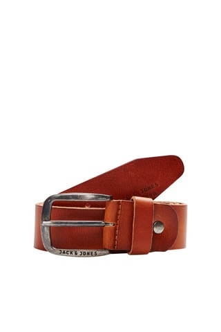 Ceinture en cuir de buffle - Marron