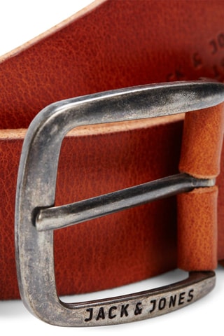 Ceinture en cuir de buffle - Marron