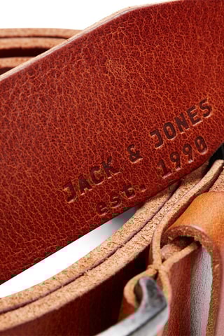 Ceinture en cuir de buffle - Marron
