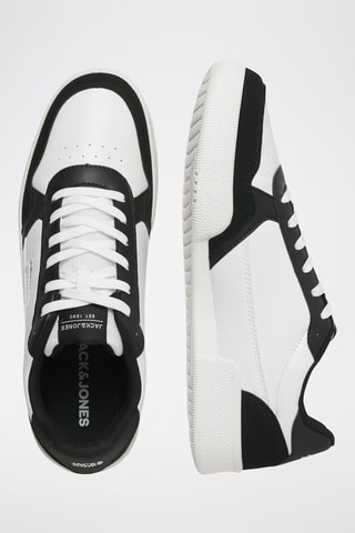 Baskets - Blanc et anthracite