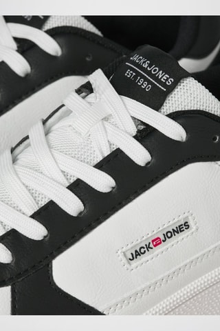 Baskets - Blanc et anthracite