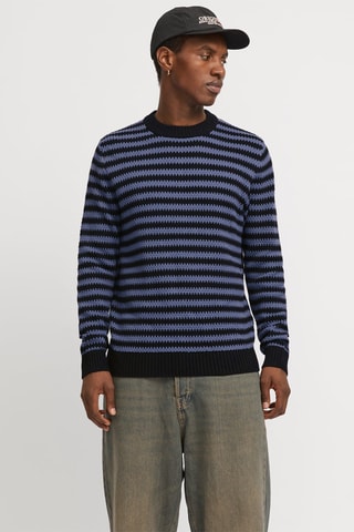Pull - Noir et bleu