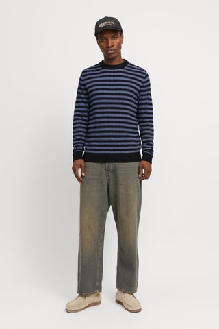 Pull - Noir et bleu