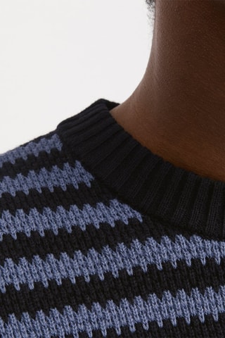 Pull - Noir et bleu