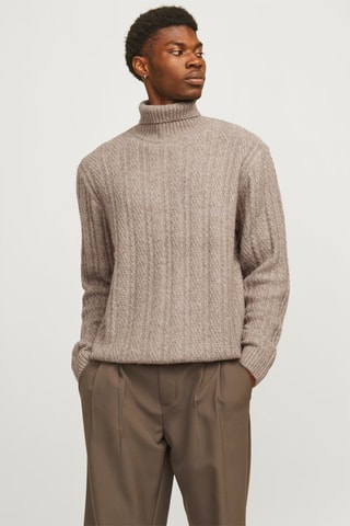 Pull - Taupe chiné