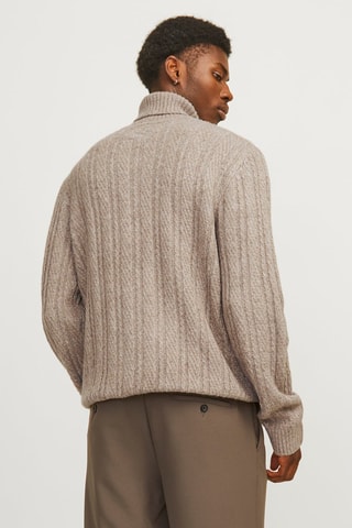 Pull - Taupe chiné