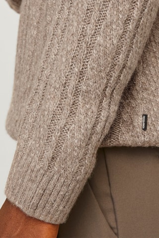 Pull - Taupe chiné