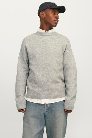 Pull - Gris clair chiné
