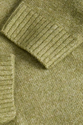 Pull relaxed à capuche - Kaki