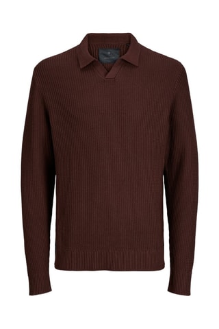 Pull relaxed - Marron