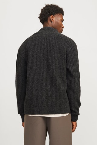 Cardigan - Gris foncé chiné