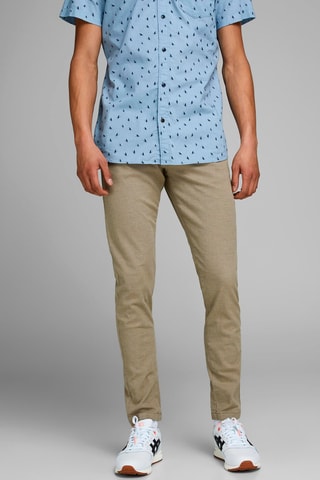 Pantalon droit - Kaki