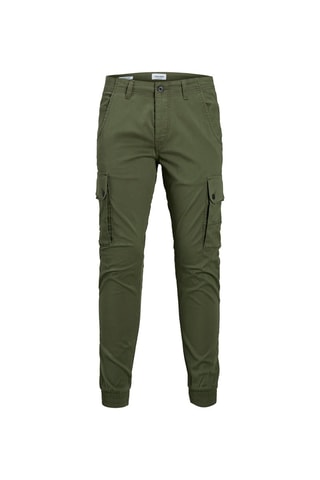 Pantalon cargo - Vert olive