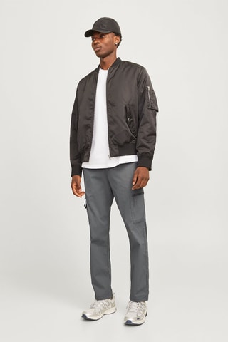 Pantalon cargo - Gris