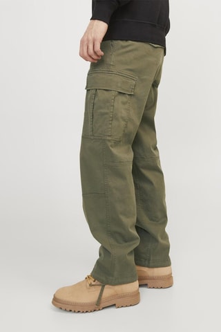 Pantalon cargo - Vert olive