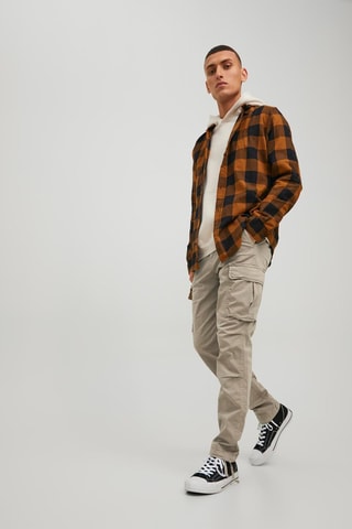 Pantalon cargo - Beige