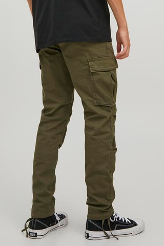 Pantalon cargo - Vert olive