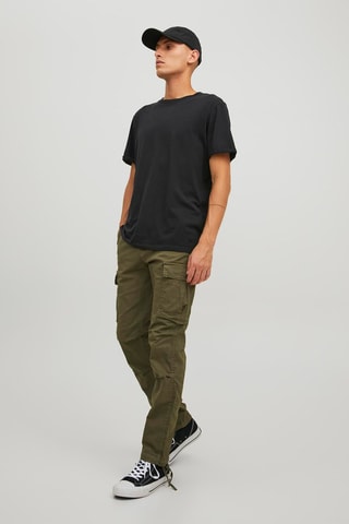 Pantalon cargo - Vert olive