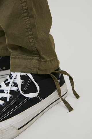 Pantalon cargo - Vert olive