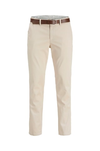 Pantalon slim - Ecru