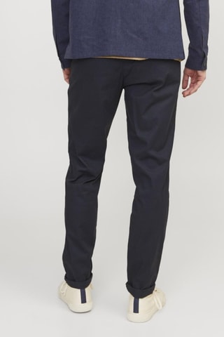Pantalon tapered - Bleu marine