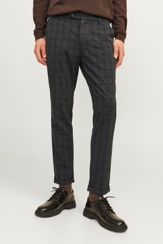 Pantalon slim - Gris foncé