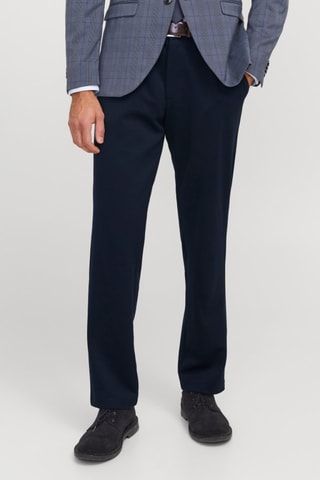 Pantalon regular - Bleu marine