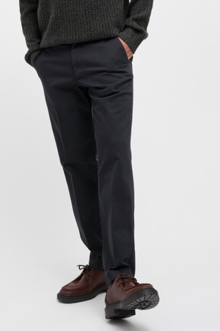 Pantalon regular - Bleu marine