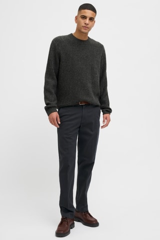 Pantalon regular - Bleu marine