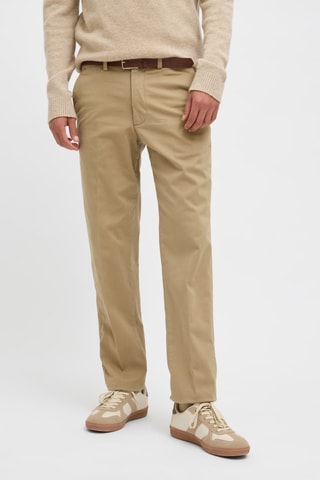 Pantalon regular - Beige