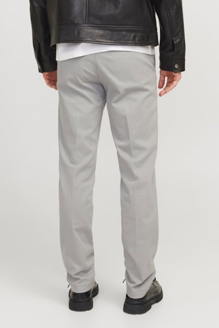 Pantalon regular - Gris clair